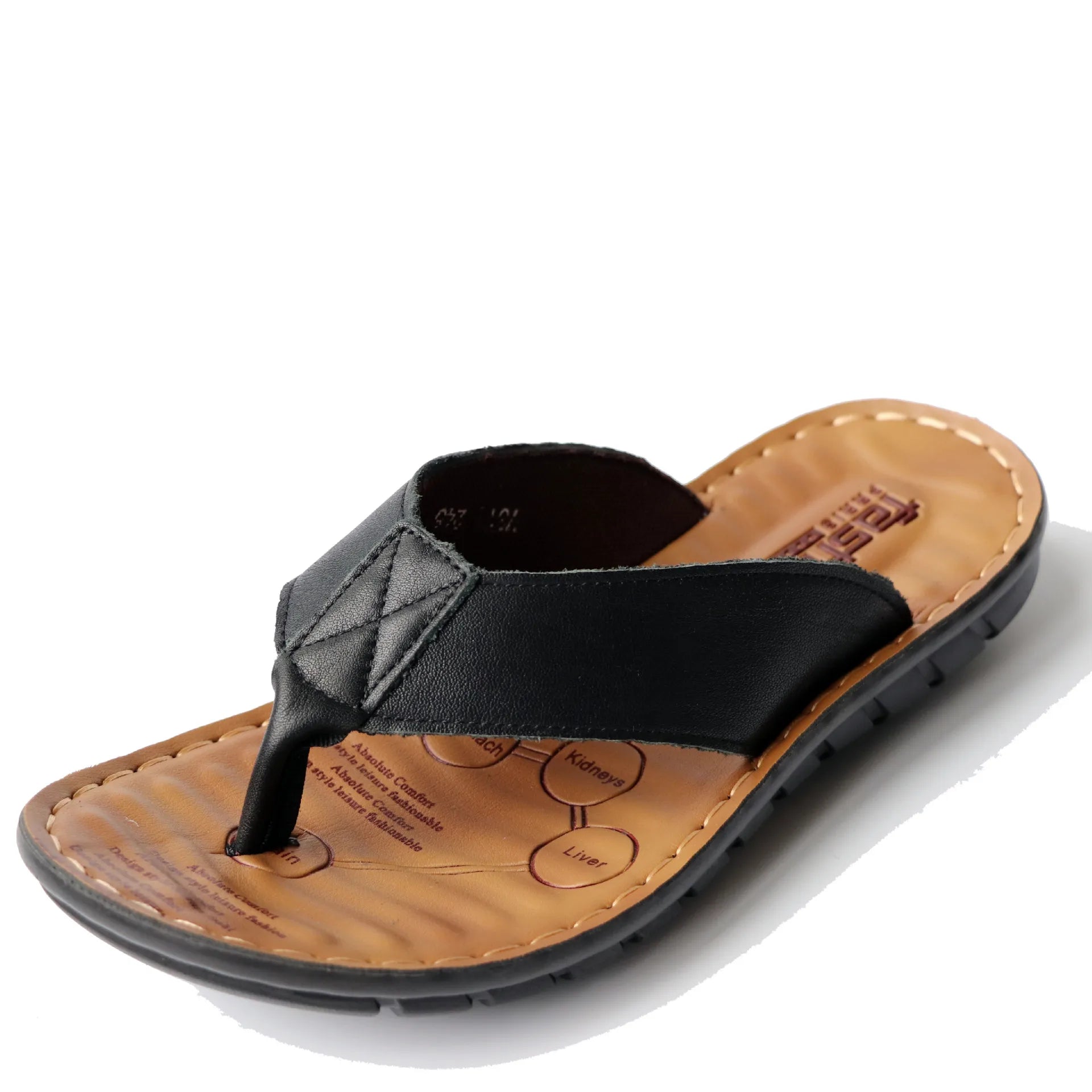 Leather Men's Flip Flops